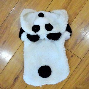 Panda dog costume clothes Small